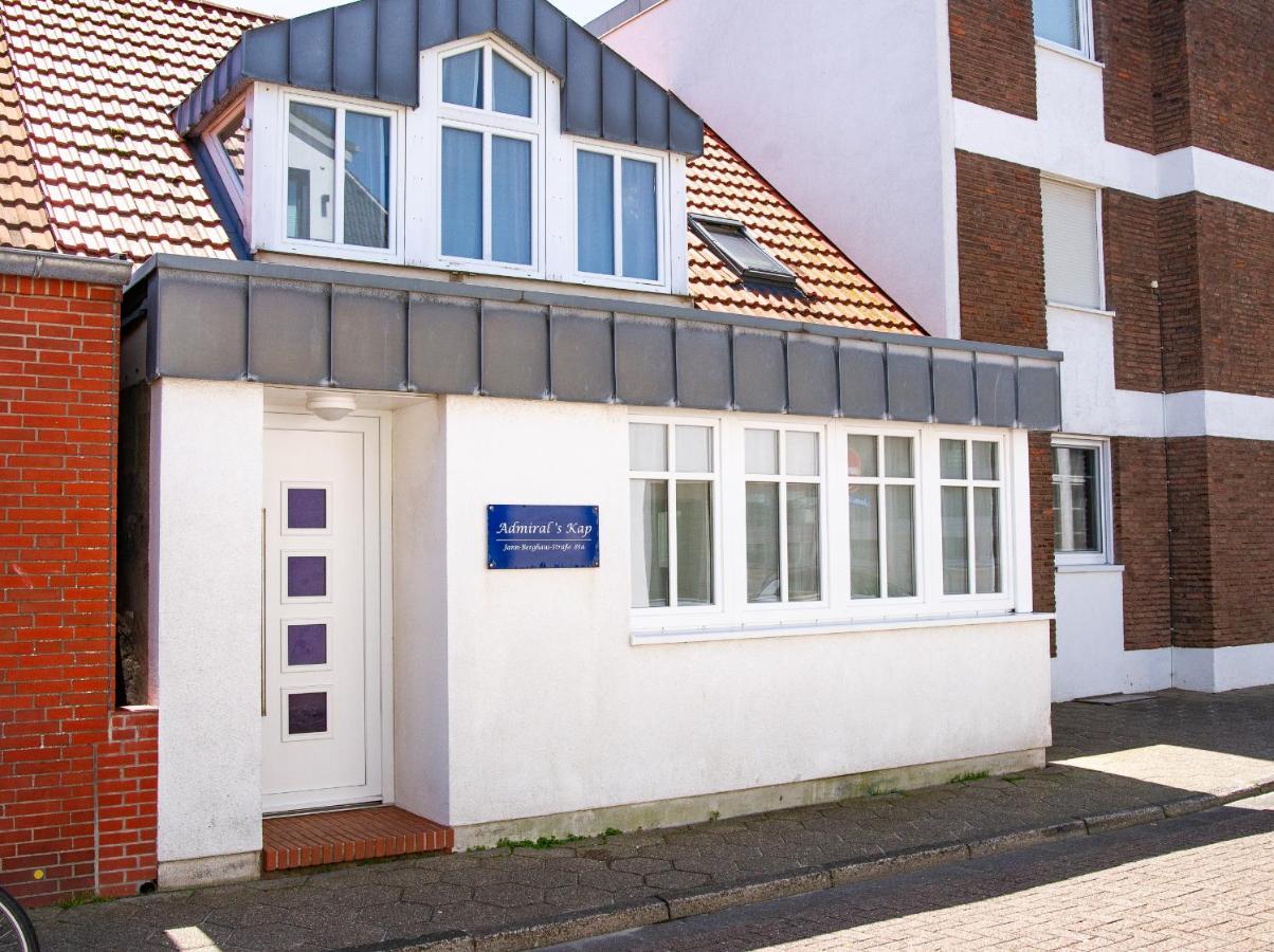 Admiral's Kap Käpt'n Backbord Lägenhet Norderney Exteriör bild
